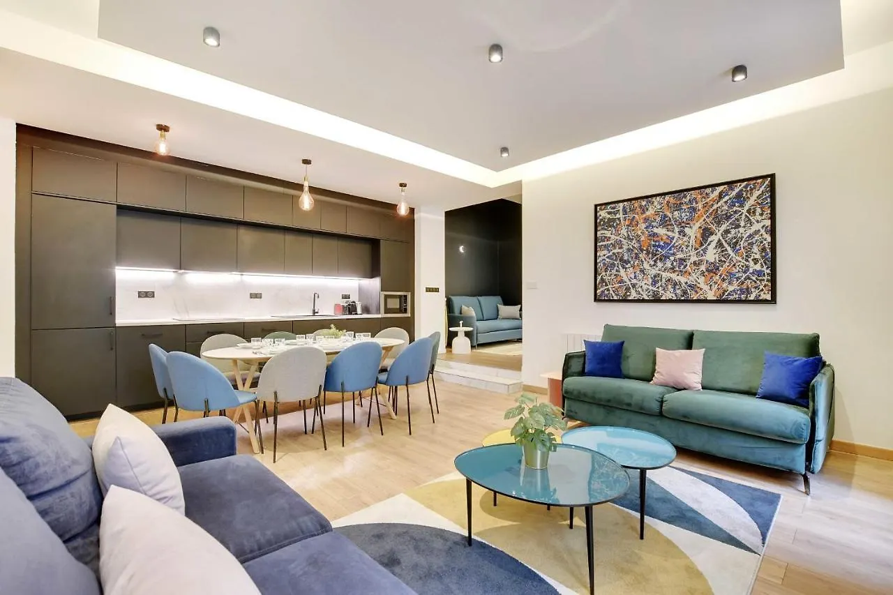 Spacious Apartment - 2B-10P - Ac - Marais Paris