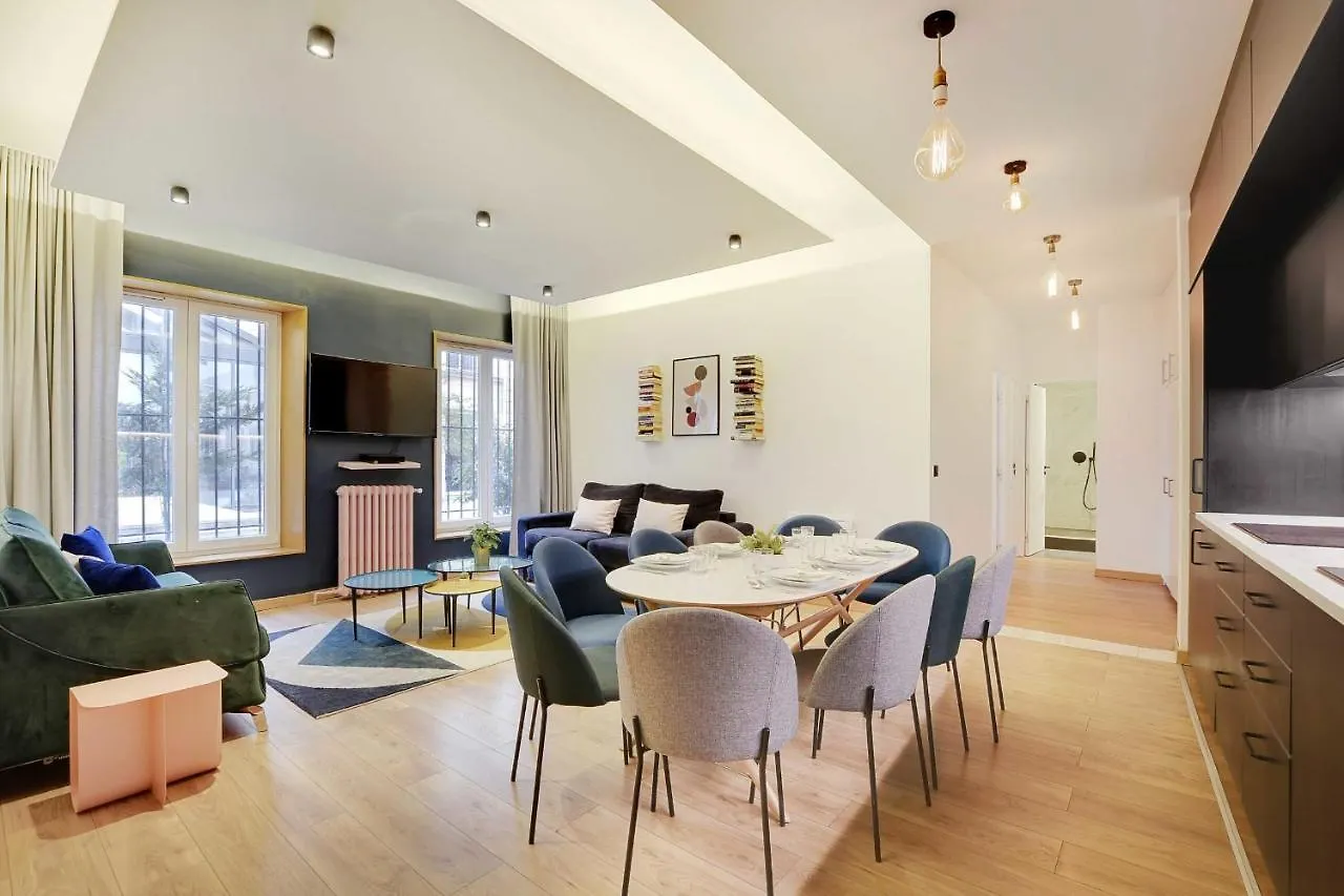 Spacious Apartment - 2B-10P - Ac - Marais Paris France